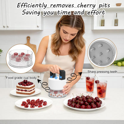 ✅ 🍒 Stop Fighting Cherry Pits! Remove 7 Pits at Once & Save Hours in the Kitchen