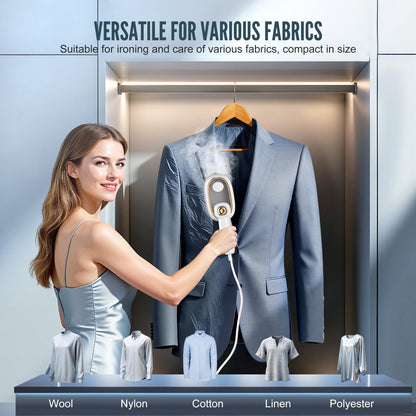 ✨ Portable Travel Steamer — Look Fresh & Wrinkle-Free in Just 10 Seconds! 👔✈️