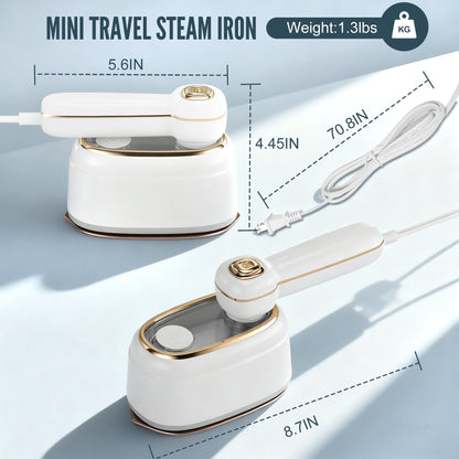 ✨ Portable Travel Steamer — Look Fresh & Wrinkle-Free in Just 10 Seconds! 👔✈️