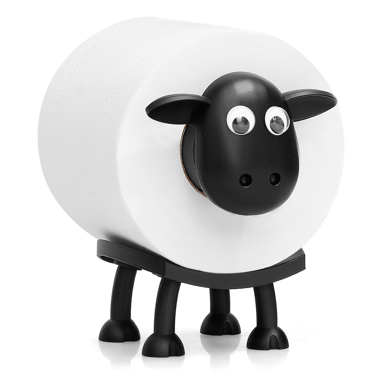 🐑 Sheep-Shaped Toilet Paper Holder for Fun Bathroom Storage & Decor