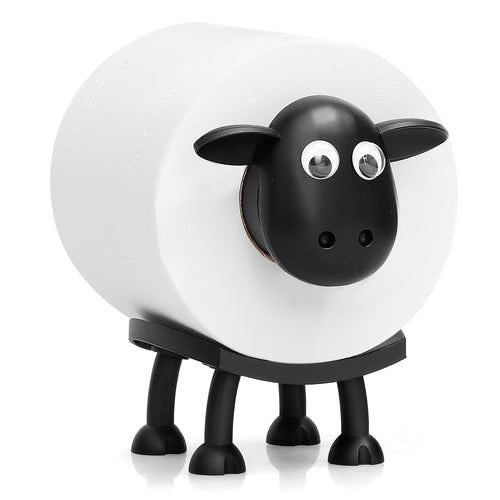 🐑 Sheep-Shaped Toilet Paper Holder for Fun Bathroom Storage & Decor
