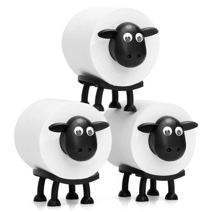 🐑 Sheep-Shaped Toilet Paper Holder for Fun Bathroom Storage & Decor