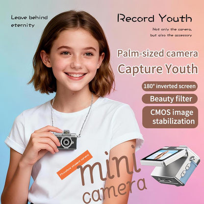 Y2K Pocket Mini Digital Camera 📸 1.47' LCD Screen Compact Photo & Video Cam