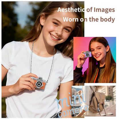 Y2K Pocket Mini Digital Camera 📸 1.47' LCD Screen Compact Photo & Video Cam