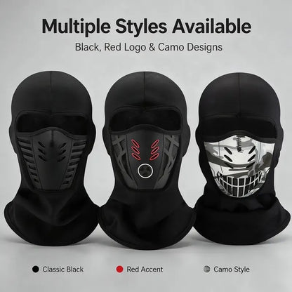 Unisex Fleece Full Face Balaclava Ski Mask - Windproof, Anti-Haze, Soft Sports & Outdoor Hat, Motorcycle Accessories for Skiing, Winter Outdoor Activities