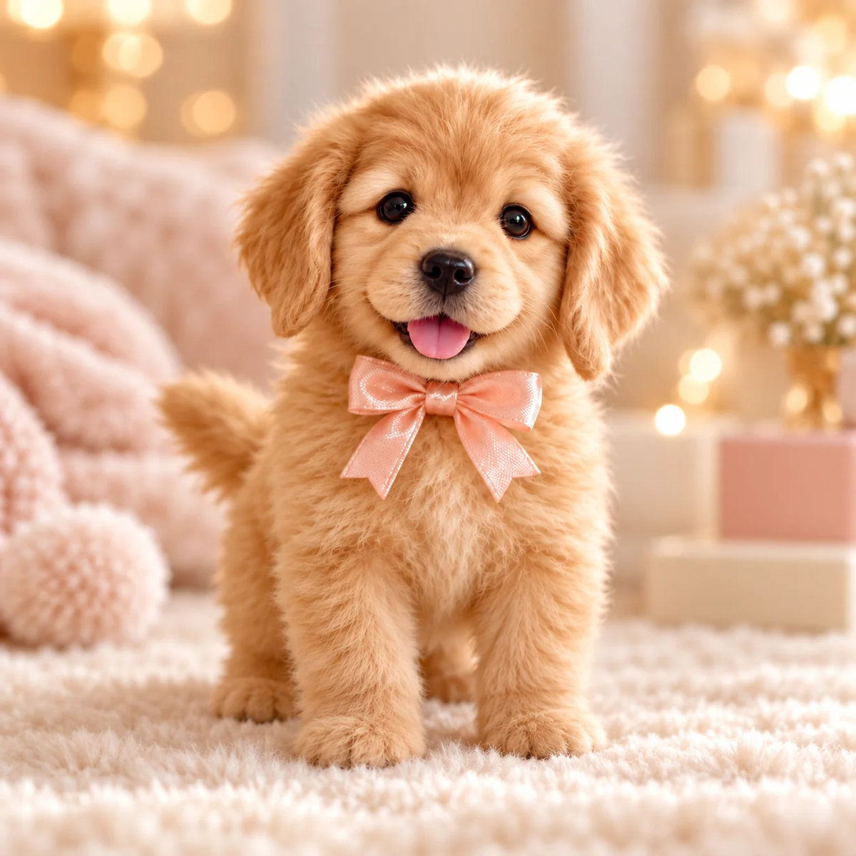 🐕🐾 Golden Buddy™ Realistic Robot Golden Retriever Puppy