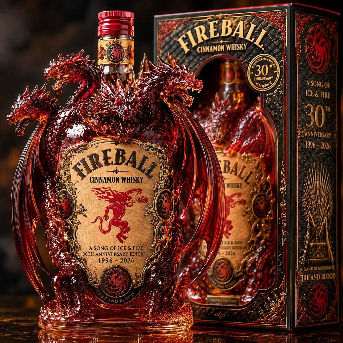 🐉🔥 Legendary Dragon Bar Decanter – Sculpted Collector Bottle for Home Bar & Gifting