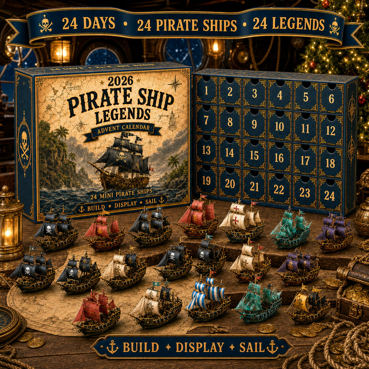⛵ Pirate Ship Legends Advent Calendar 2026