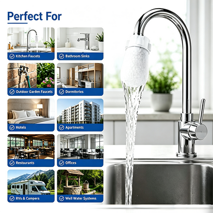 [Fits Faucets < 1"] 50 cotton filter bags, Multi-scene Filter 🚰