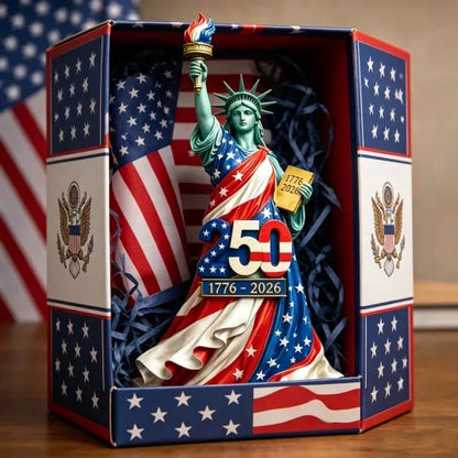 🔥Limited-time promotion🔥Handmade USA 250th Anniversary Statue of Liberty Figurine