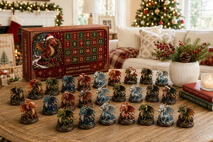 🐉💥 24 Days of Dragons Advent Calendar – 24 Unique Dragons, 24 Magical Christmas Surprises 🎄✨