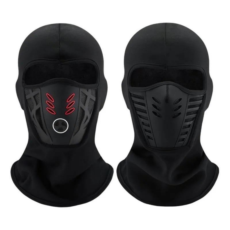 Unisex Fleece Full Face Balaclava Ski Mask - Windproof, Anti-Haze, Soft Sports & Outdoor Hat, Motorcycle Accessories for Skiing, Winter Outdoor Activities
