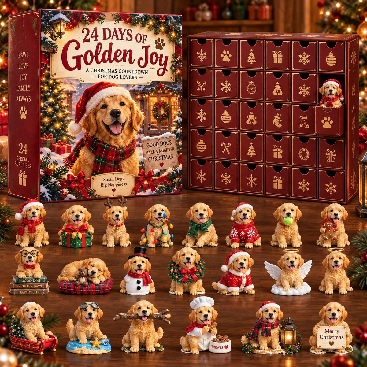 24 Days of Golden Joy 🎄🐾