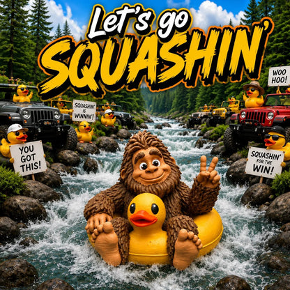🌲Last Day 49% OFF - Sasquatch & Duck Adventure Figurine
