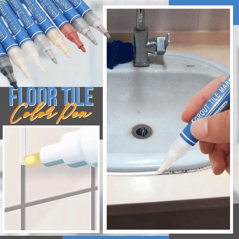 📍Tile Grout Repair Coloured Pencil