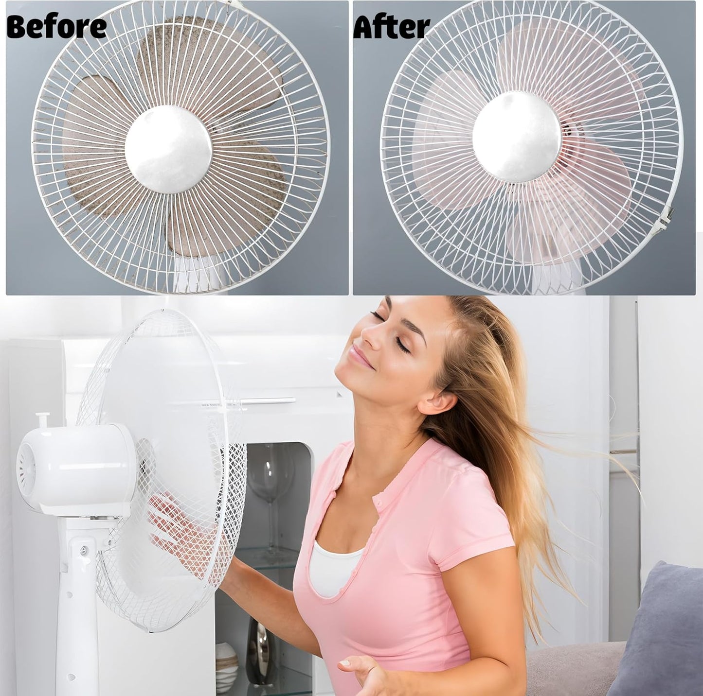 🔥 50% OFF Bendable Microfiber Fan & Vent Cleaner