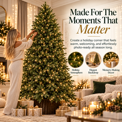 ❄️🏡20M 600-LED Christmas String Lights – Warm White or Multicolor Holiday Tree Lights🎅💖