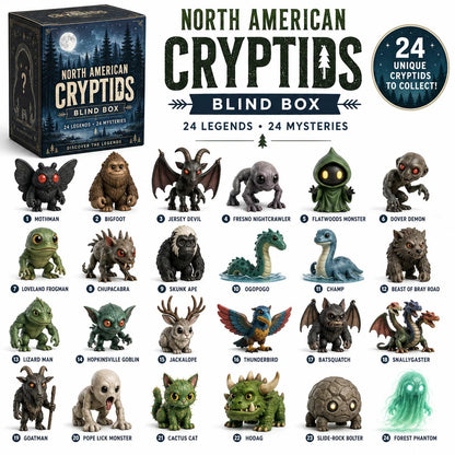 👁️North American Cryptids Blind Box