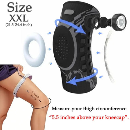 🏃 Dial‑Adjustable Knee Support Brace