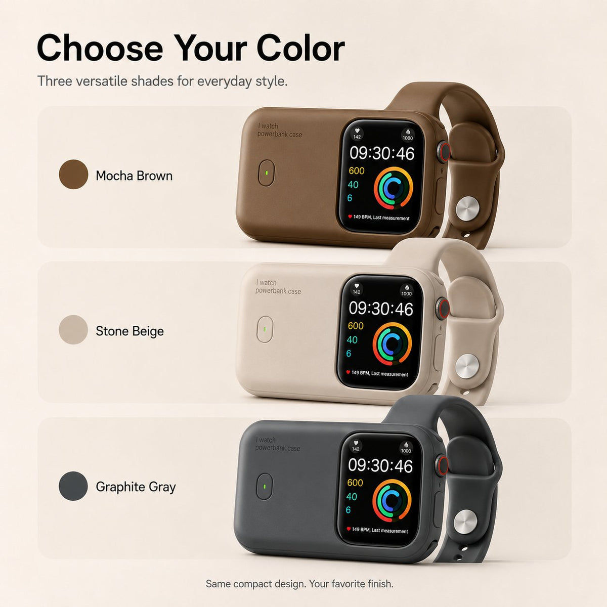 ⌚ Portable Apple Watch Power Bank