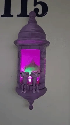 🎉🔥Puerto Rican Garita Wall Coqui Lamp