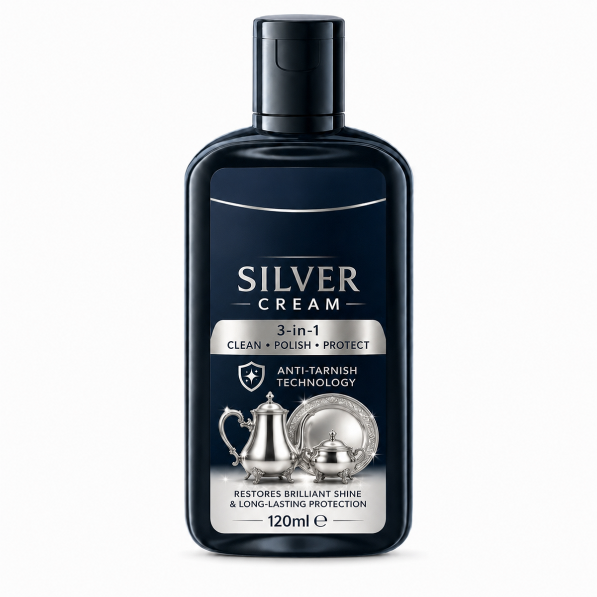 Anti-Tarnish Silver Polish Cream