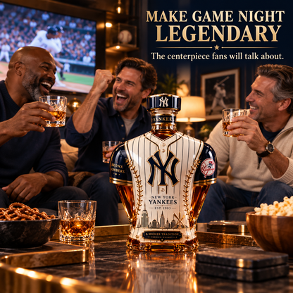 ⚾ Bronx Bomber Jersey Decanter – Baseball-Inspired Collector Bottle