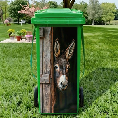 Creative Trash Can Sticker with Colourful Cartoon – Flash Sale 49% OFF✨
