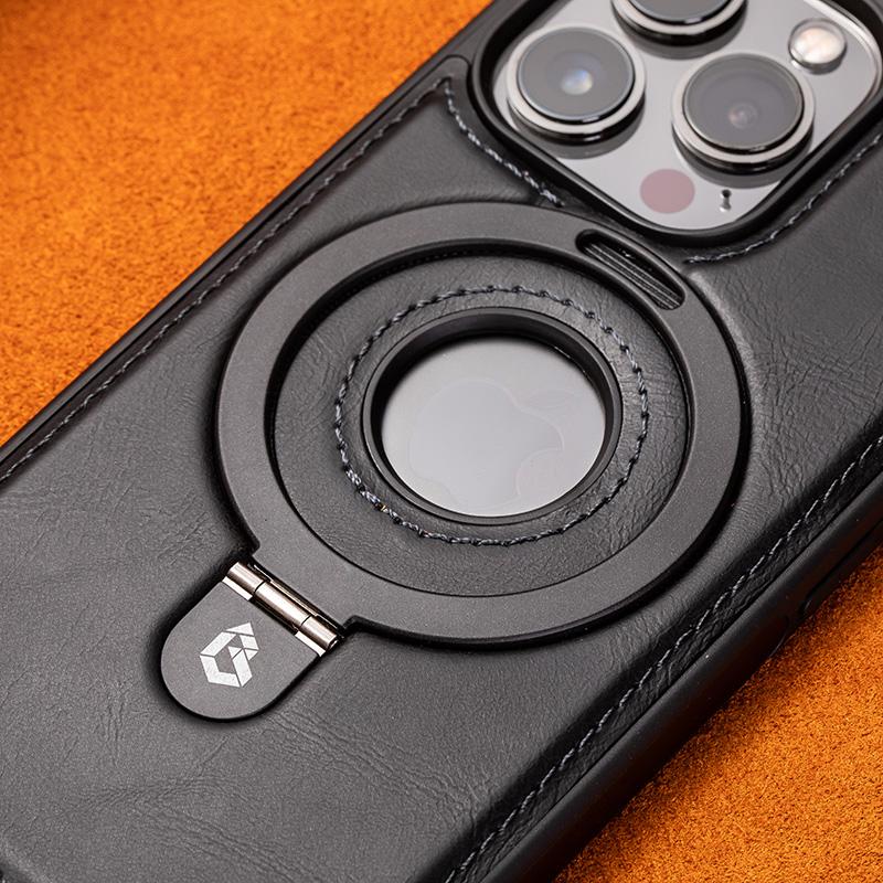 🔥New In Phone Case for iPhone 17 Series - Luxurious Leather Invisible Stand Case