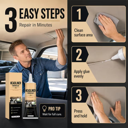 🚗 Waterproof Car Headliner Repair Glue