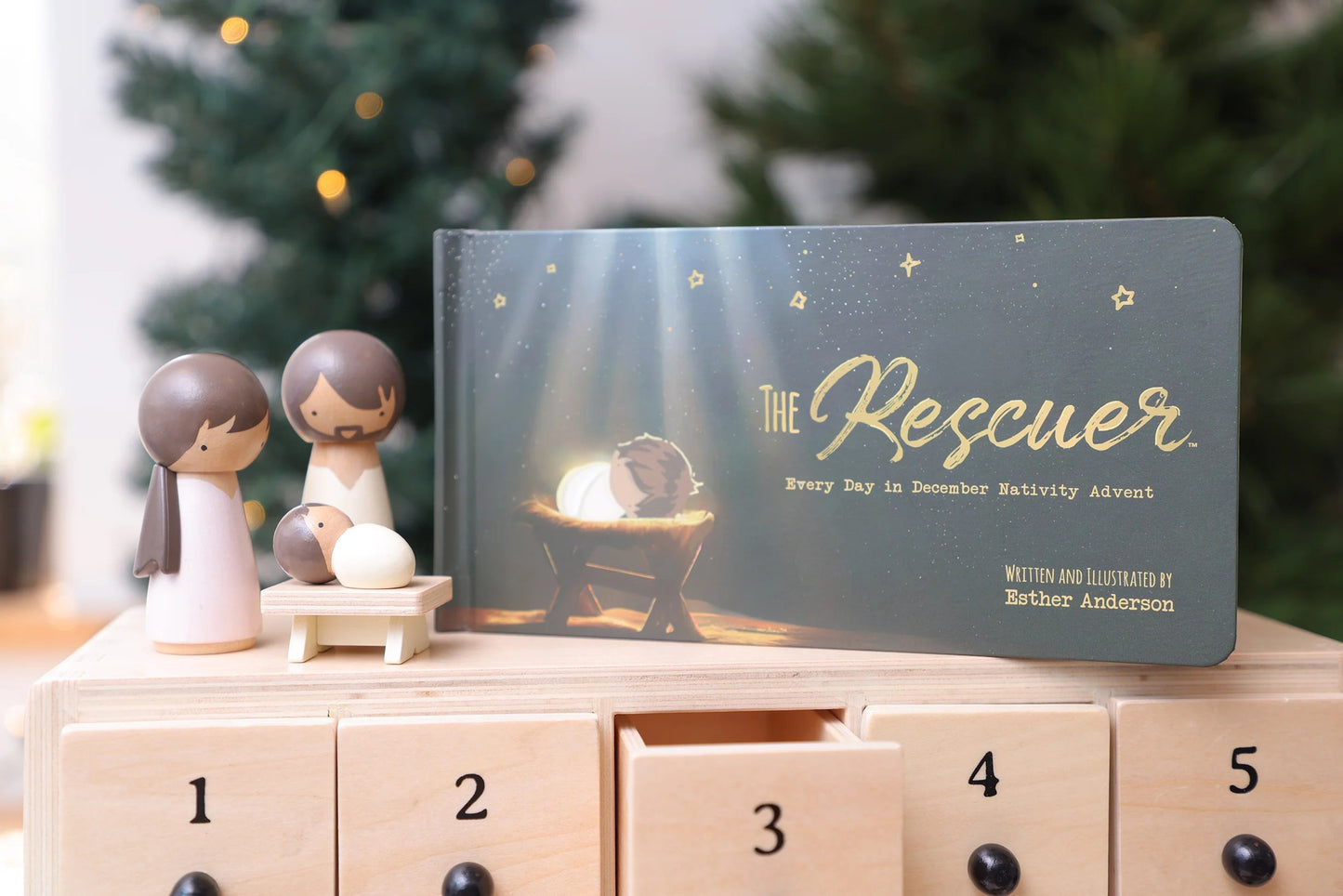 ✝ Nativity Advent Calendar 2026 – Christmas Countdown with Nativity Figures