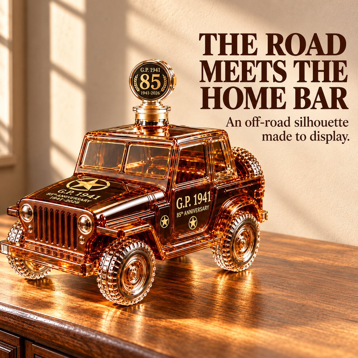 G.P. 1941 85th Anniversary Whiskey Decanter