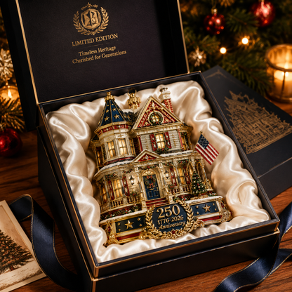 🔥Last 10pcs🔥250th Anniversary Heritage Estate Christmas Ornament
