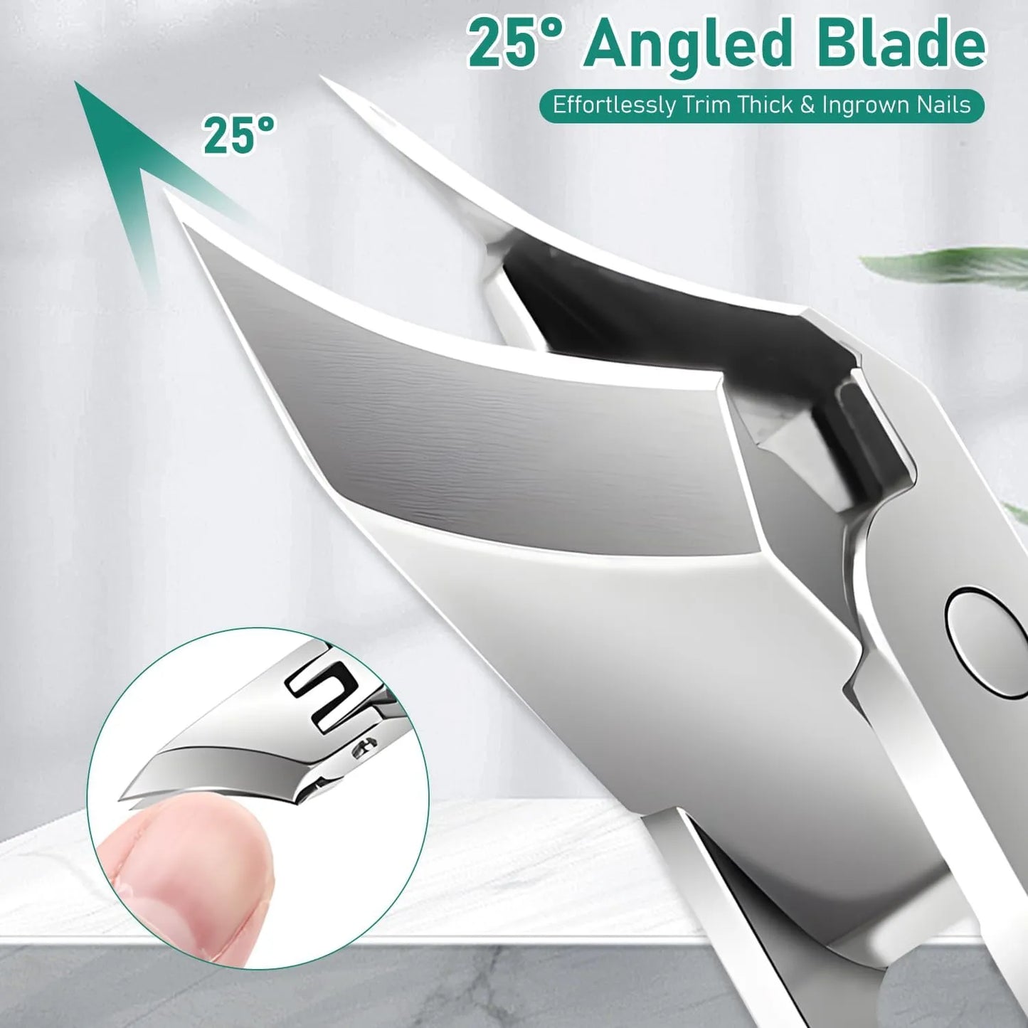 🔥Eagle Beak Angled Nail Clippers 3-Piece Set