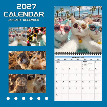 🐱 2027 Selfie Cat Calendar