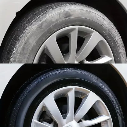 Premium Tire Coating & Trim Restorer: Bring Back the Original Deep Black Shine to Rubber and Plastic