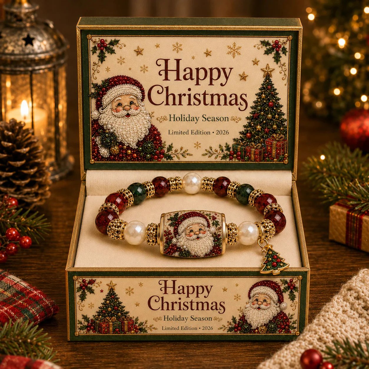 🏆Hot Sale 62% OFF🎄Christmas Magic Collection Pearl Bracelet — 2026 Limited Meaningful Edition