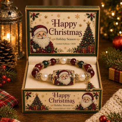 🏆Hot Sale 62% OFF🎄Christmas Magic Collection Pearl Bracelet — 2026 Limited Meaningful Edition