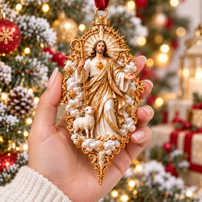 ✝️ Sacred Christmas Ornament Collection | 9 Faith-Inspired Designs with Sculptural Detail for Trees & Meaningful Gifts 🎄
