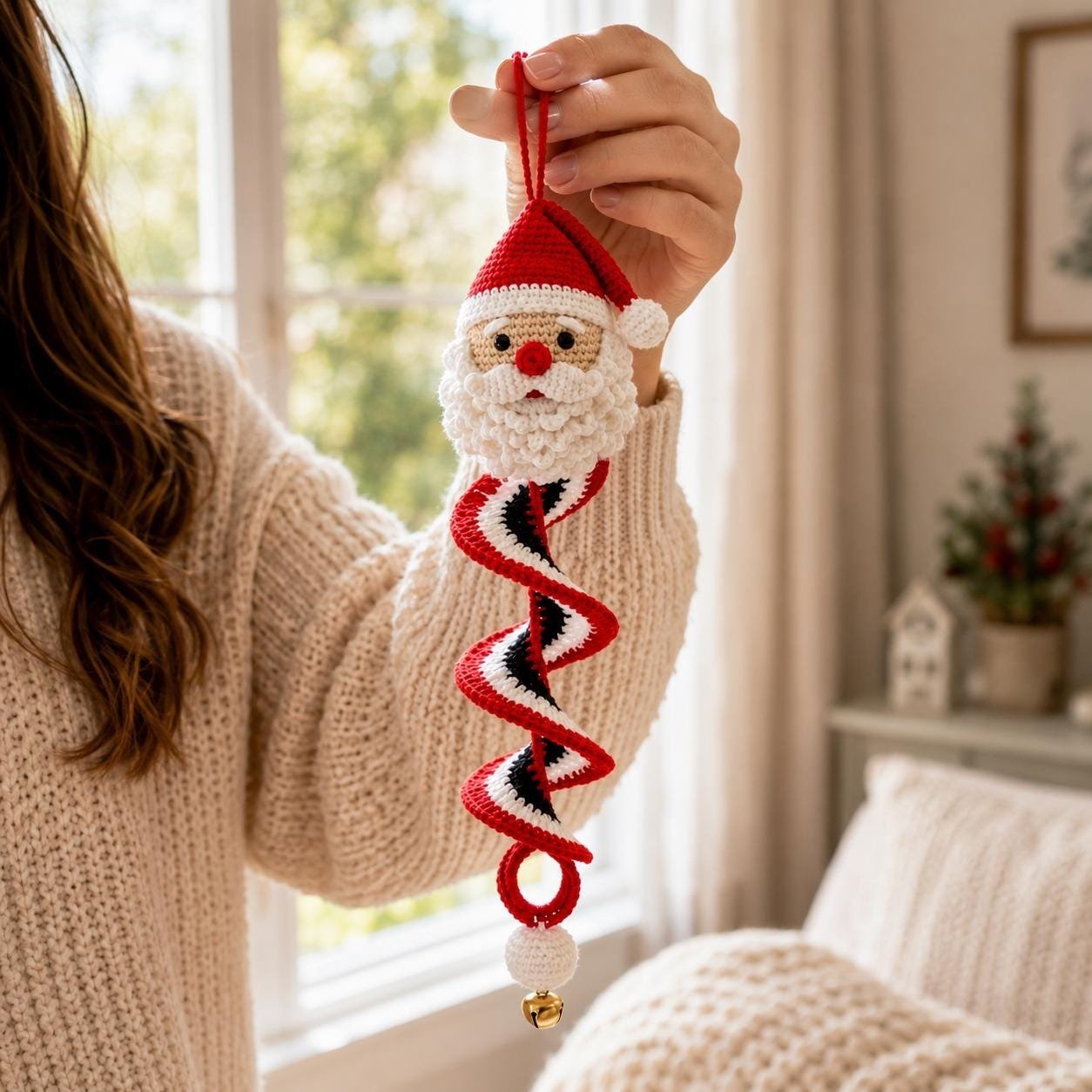 🔥HOT SALE 49% OFF - 🎅🌲Crochet Snowman Spiral Oranment DIY Kit
