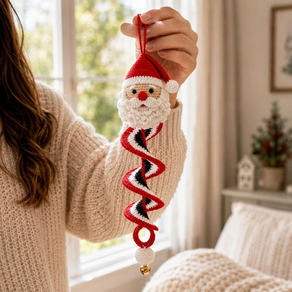 🔥HOT SALE 49% OFF - 🎅🌲Crochet Snowman Spiral Oranment DIY Kit