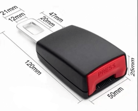 Car Seat Belt Buckle Extender 🚗 – Convenient Extension Clip