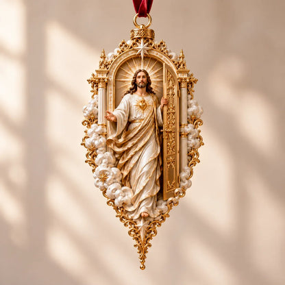 ✝️ Sacred Christmas Ornament Collection | 9 Faith-Inspired Designs with Sculptural Detail for Trees & Meaningful Gifts 🎄