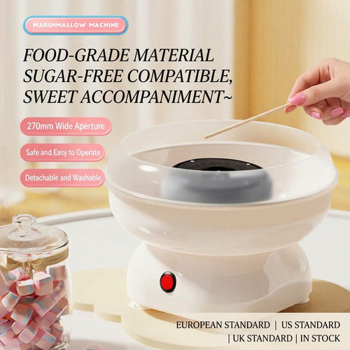 🔥 Limited-Time New Arrival Offer: 🍬 Cotton Candy Maker — A perfect Christmas gift and toy for kids! Make fluffy, soft cotton candy right at home!