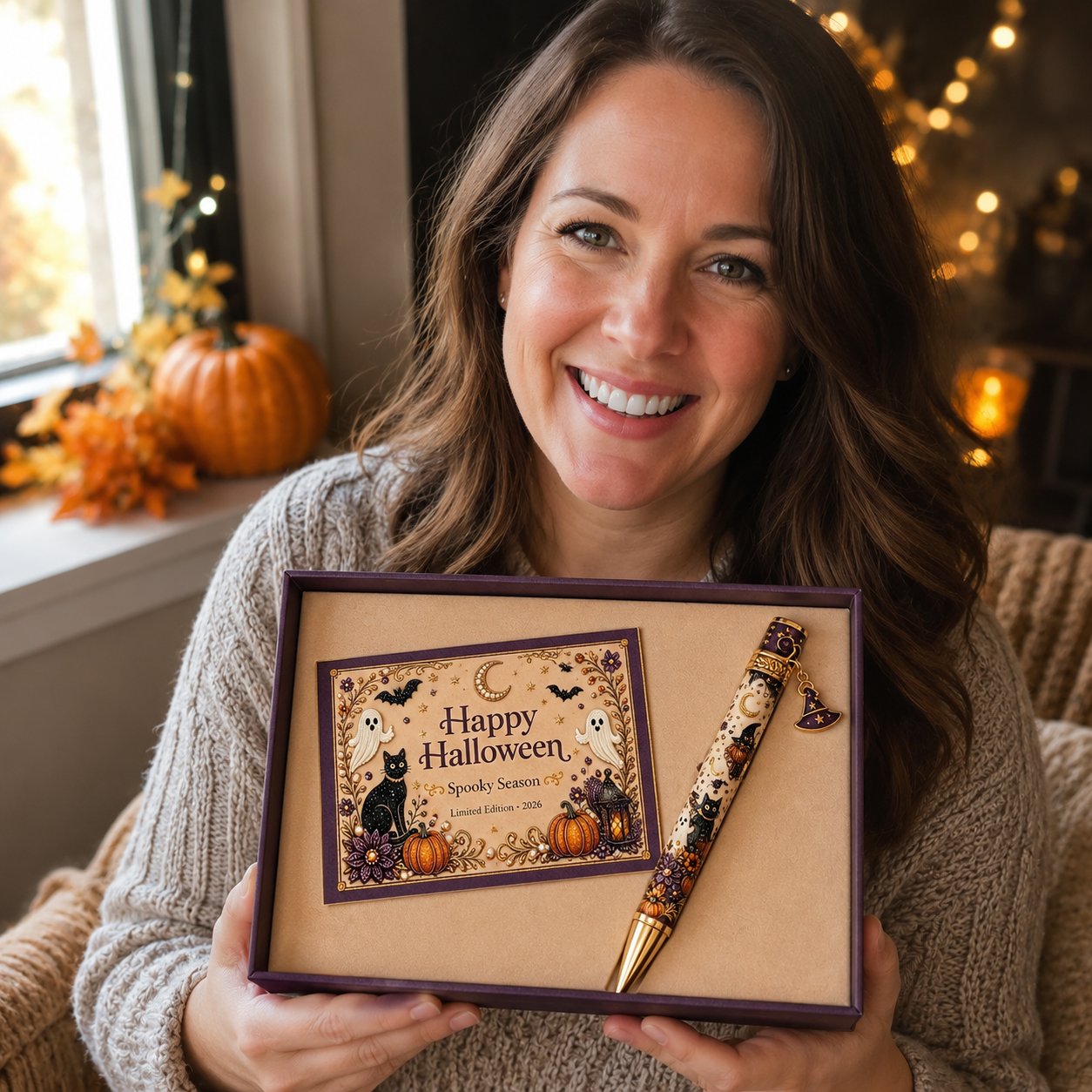 🎃🔮 Halloween Spooky Pen Gift Set