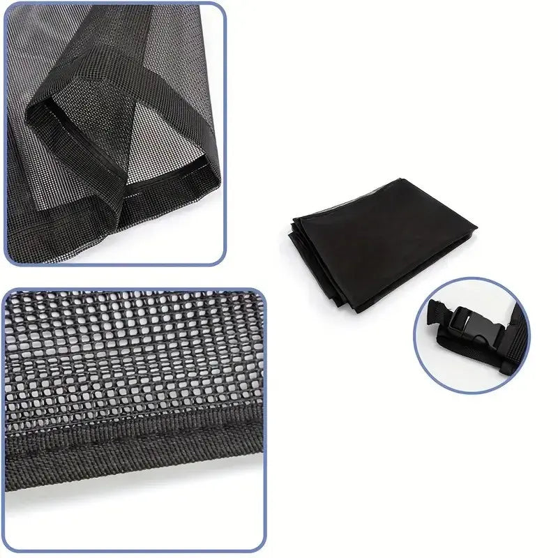 ❄️ Heavy-Duty Mesh AC Cover – All-Season Outdoor Protection