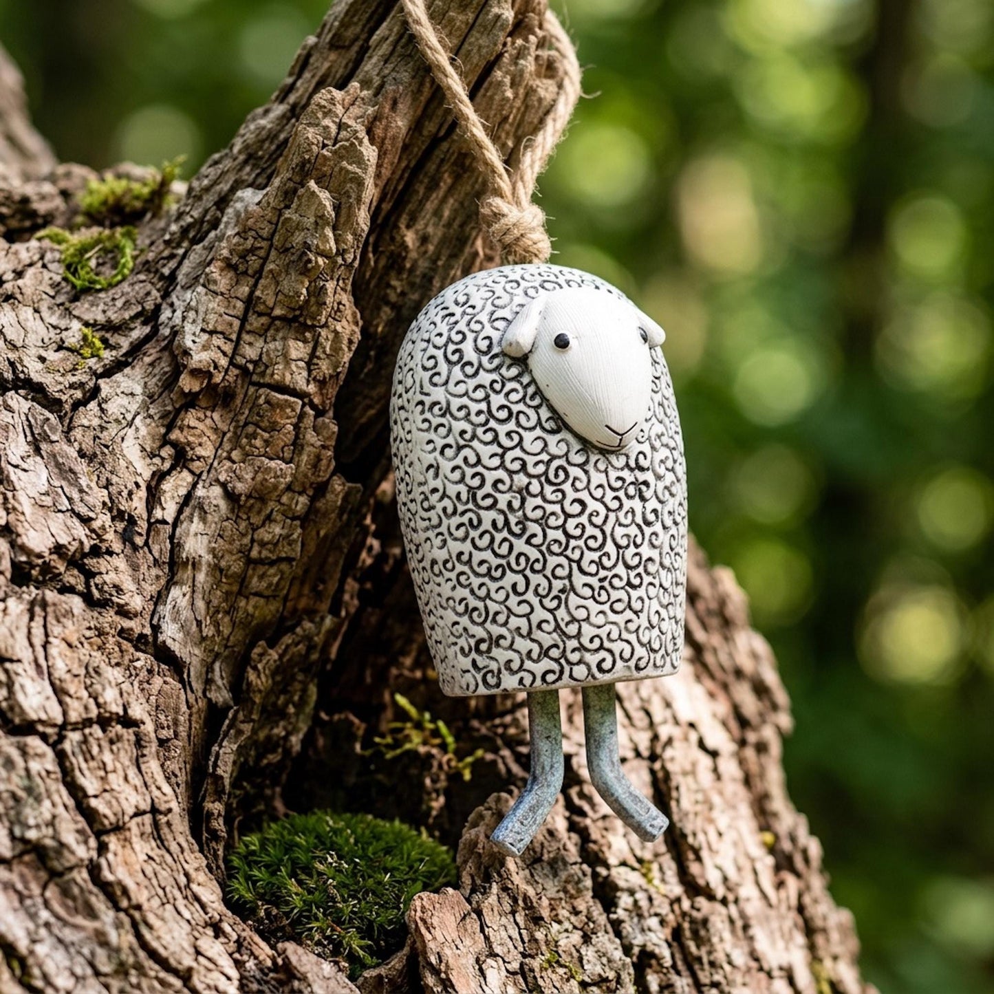 Handmade Whimsical Animal Wind Chime Ornaments