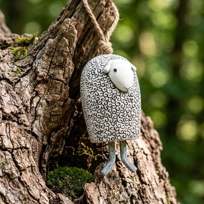 Handmade Whimsical Animal Wind Chime Ornaments
