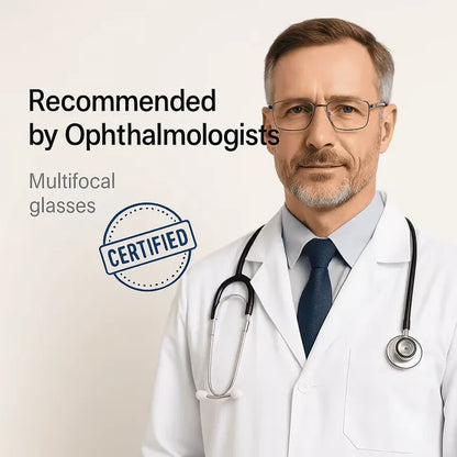 🏆 Smart Adaptive Multifocal Glasses – Progressive Reading Eyewear for Near & Distance Vision