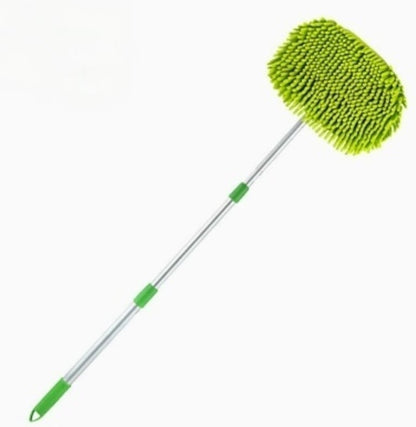 🎉⏳Time-Limited Special⏰Durable Aluminum Long Handle Telescopic Car Wash Mop – Soft Microfiber, Scratch-Free & Adjustable Length ✨